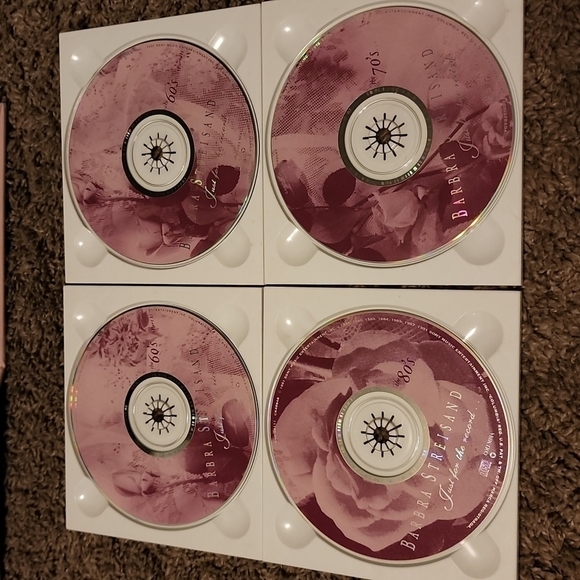 Barbra Streisand CD 4 Disc Set - Just For The Record, Box Set - Picture 1 of 10